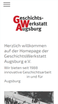 Mobile Screenshot of gw-augsburg.de